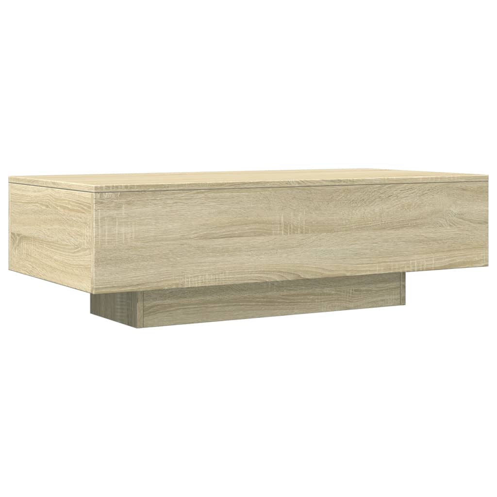 Masuta de cafea, stejar sonoma, 100x49,5x31 cm, lemn prelucrat