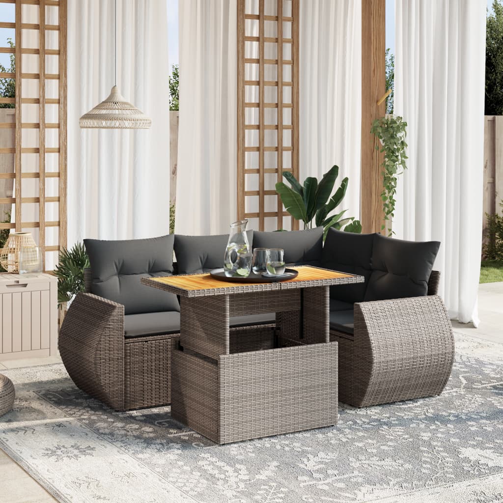 Set canapea de gradina cu perne - 1 | YEO
