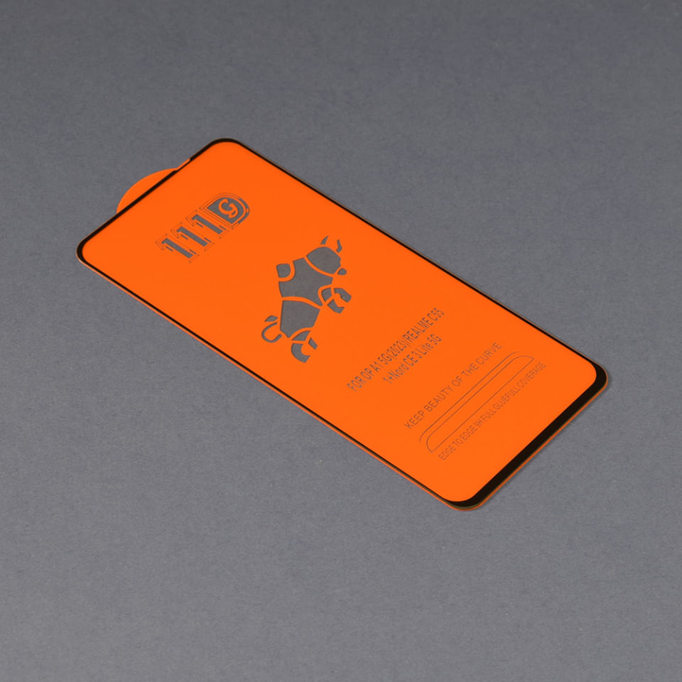 Folie pentru Oppo A98 5G / A79 5G / A58 4G / OnePlus Nord N30 SE - Techsuit 111D Full Cover / Full Glue Glass - Black - 3 | YEO