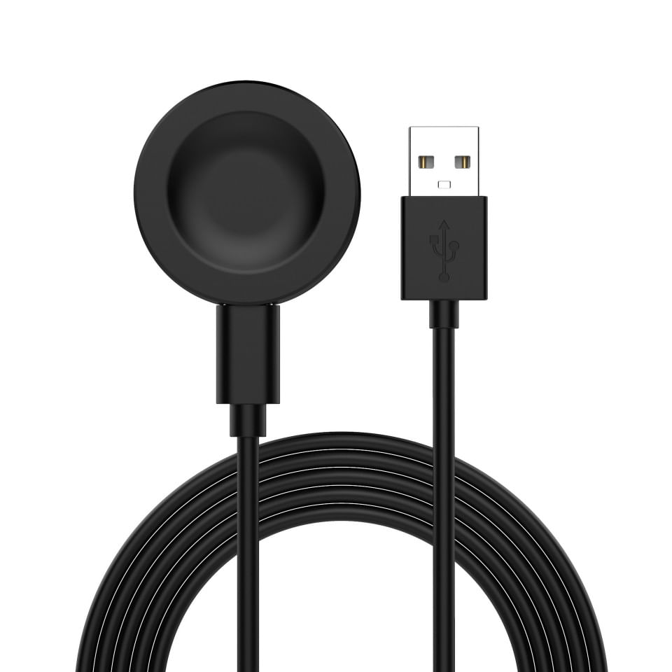 Incarcator wireless pentru Huawei Watch, USB, 10W - Techsuit (THC2) - Negru