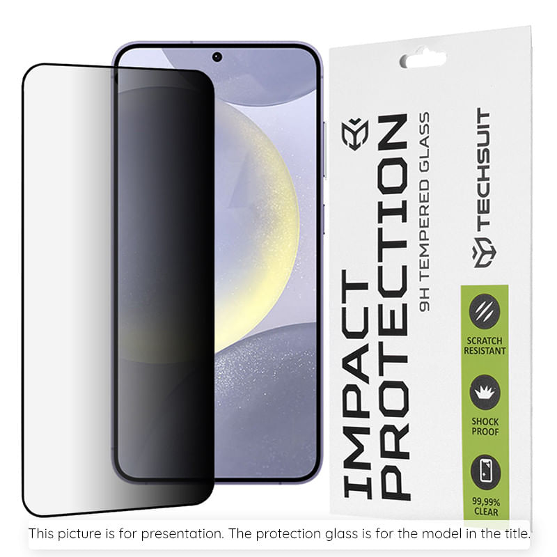 Folie pentru Xiaomi Redmi Note 13 Pro 5G / Poco X6 - Techsuit 111D Privacy FullA Glue - Black