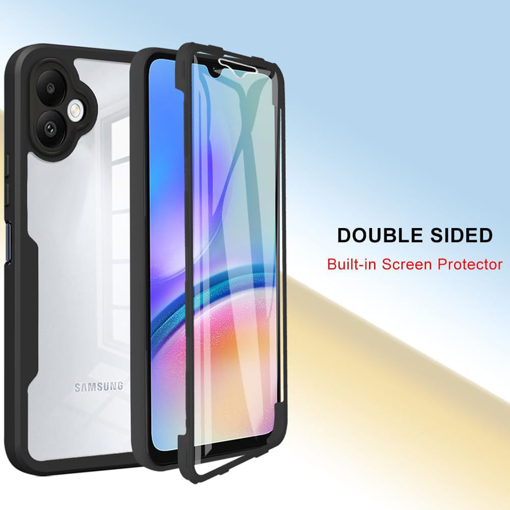 Husa pentru Samsung Galaxy A05 + Folie - Techsuit ColorVerse 360 Series - Purple - 4 | YEO