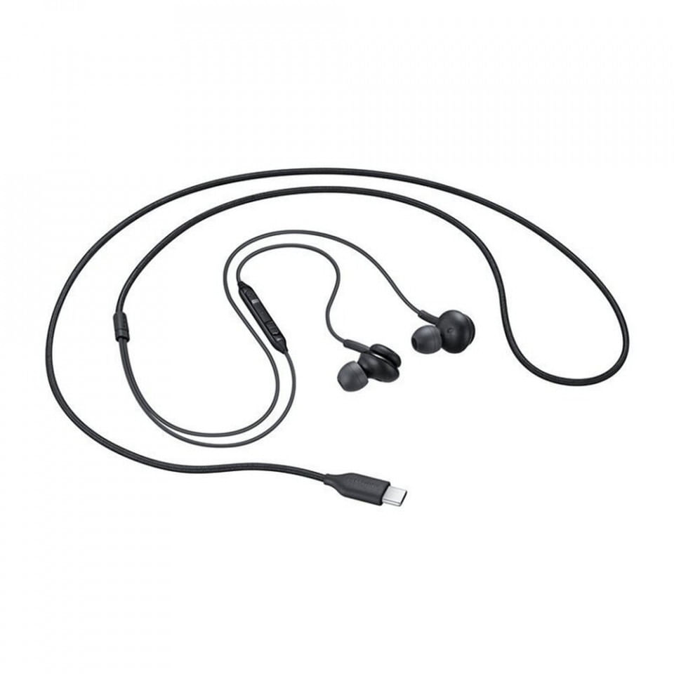 Casti Audio Type-C cu Microfon, 1.2m - Samsung AKG (EO-IC100BBEGEU) - Black (Bulk Packing) - 4 | YEO