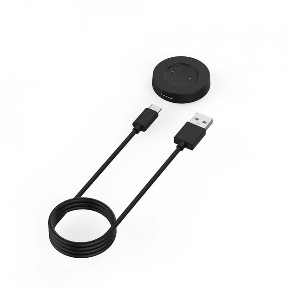 Incarcator pentru Huawei Watch, Honor Watch, USB, 3.5W - Techsuit (THC3) - Black - 4 | YEO