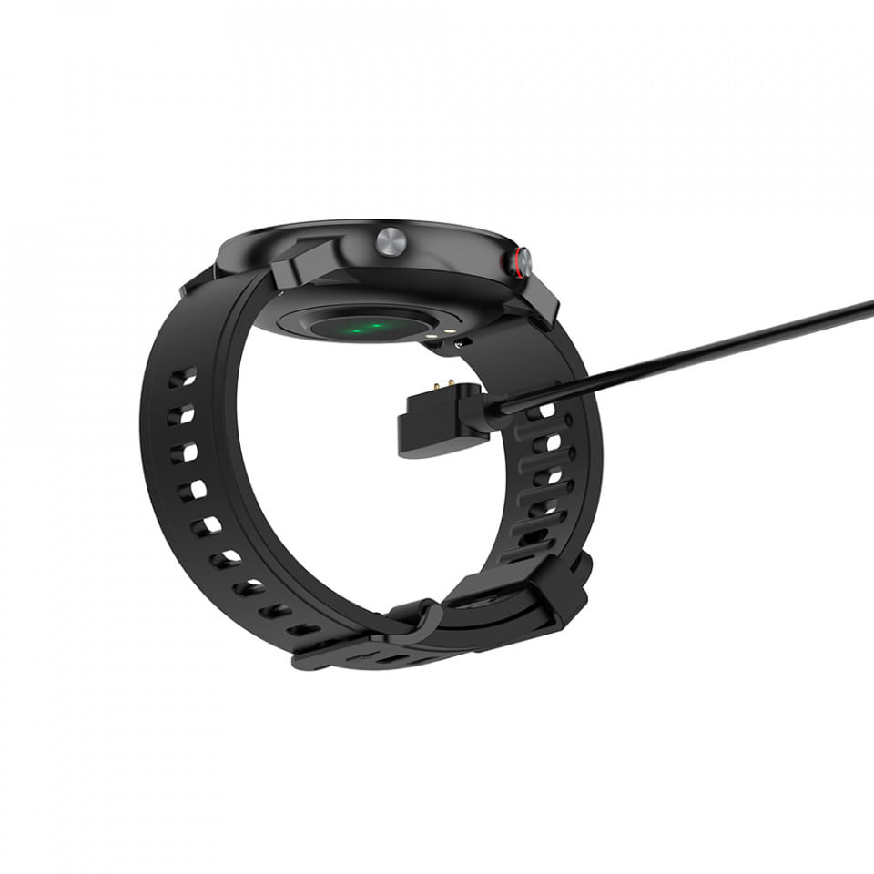 Incarcator pentru Haylou Watch USB, 3.5W - Techsuit (TXC4) - Black - 4 | YEO
