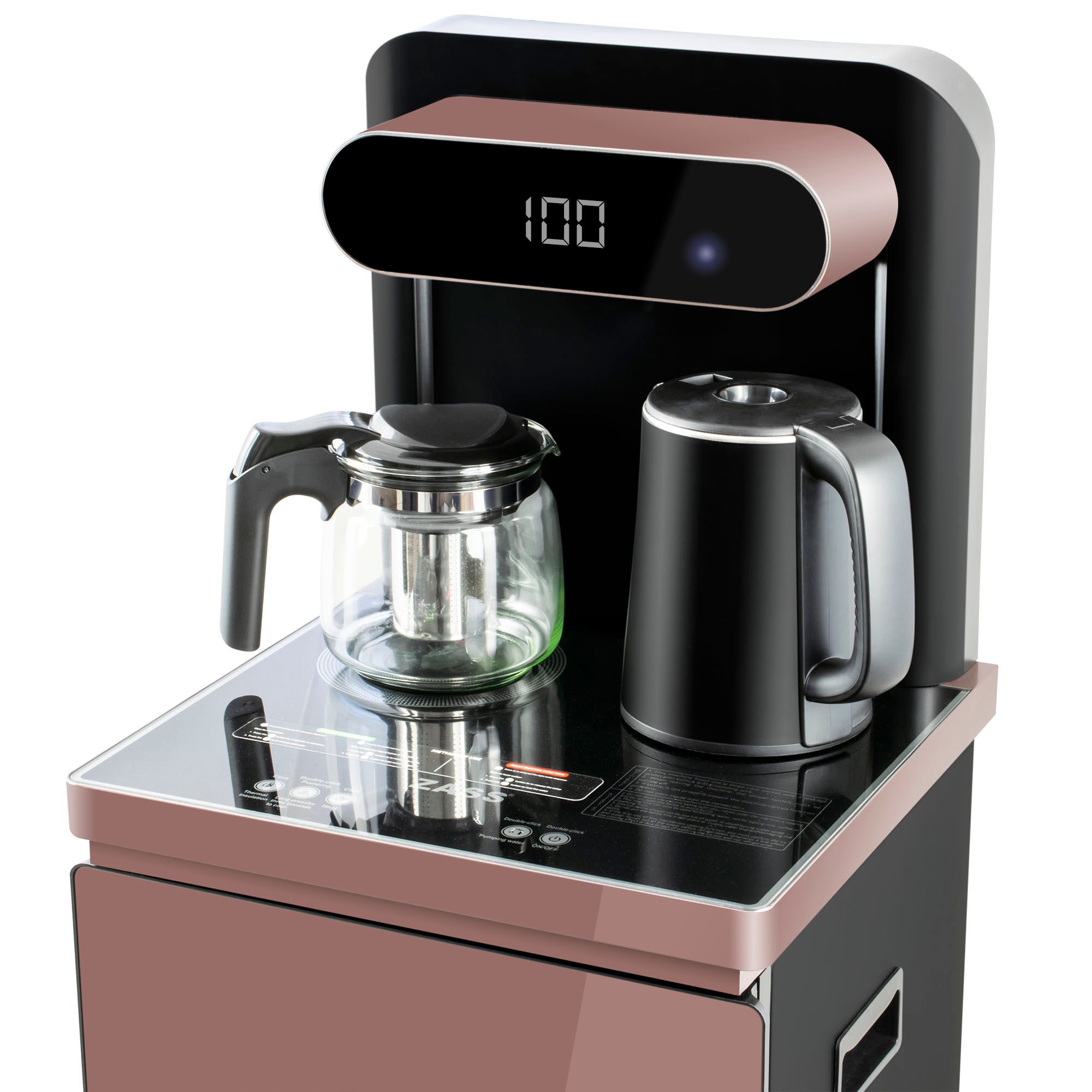 Dozator apa de podea ZASS ZWD 23 WF cu sistem de filtrare si Tea Bar - 2 | YEO