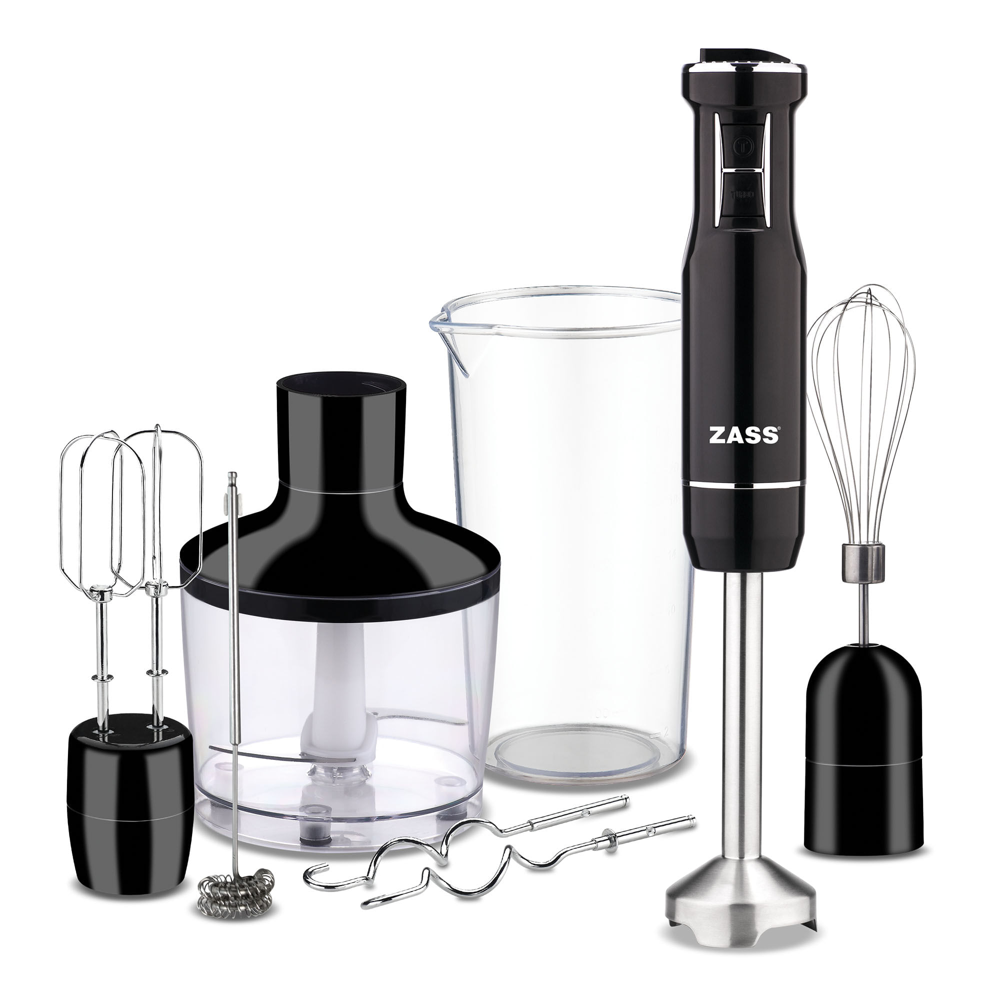 Set blender multifunctional cu tija lunga ZASS ZHB 12 MF - 1 | YEO