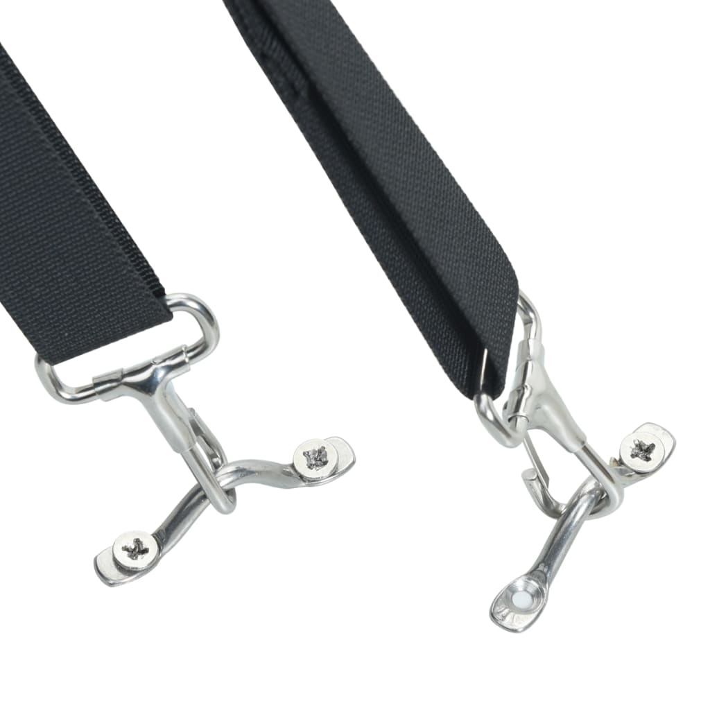 Parasolar Bimini 4 arcuri pereti laterali, 243x(185-198)x137 cm, gri antracit - imagine 10