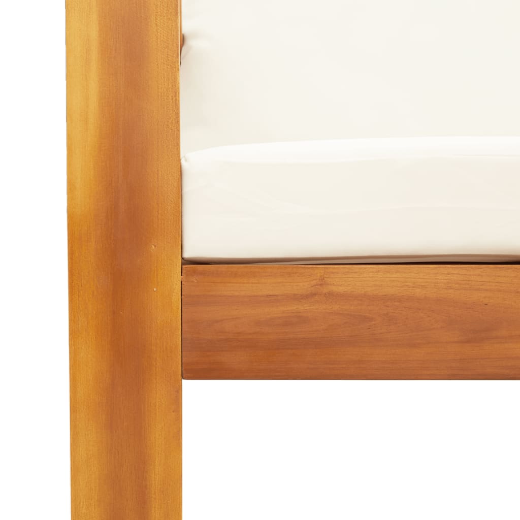 Set de canapele gradina cu perne, 6 piese, lemn masiv acacia — imaginea 8