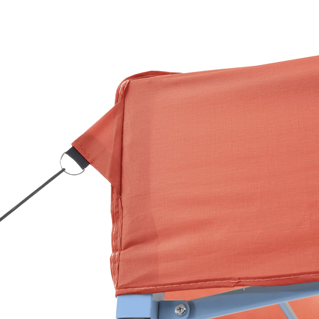 Cort de petrecere pliabil Pop-Up, 580x292x315 cm, teracota — imaginea 7