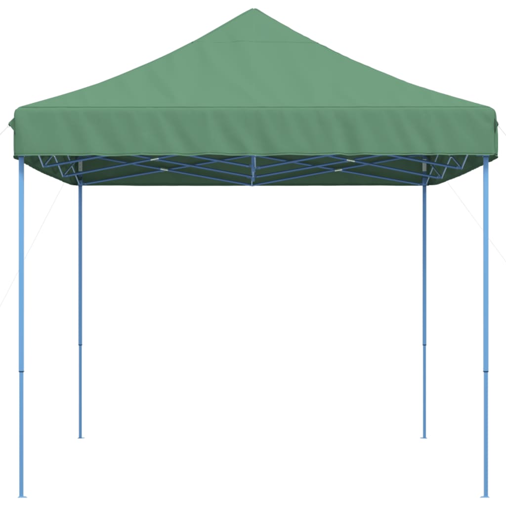 Cort de petrecere pliabil Pop-Up, verde, 440x292x315 cm — imaginea 4