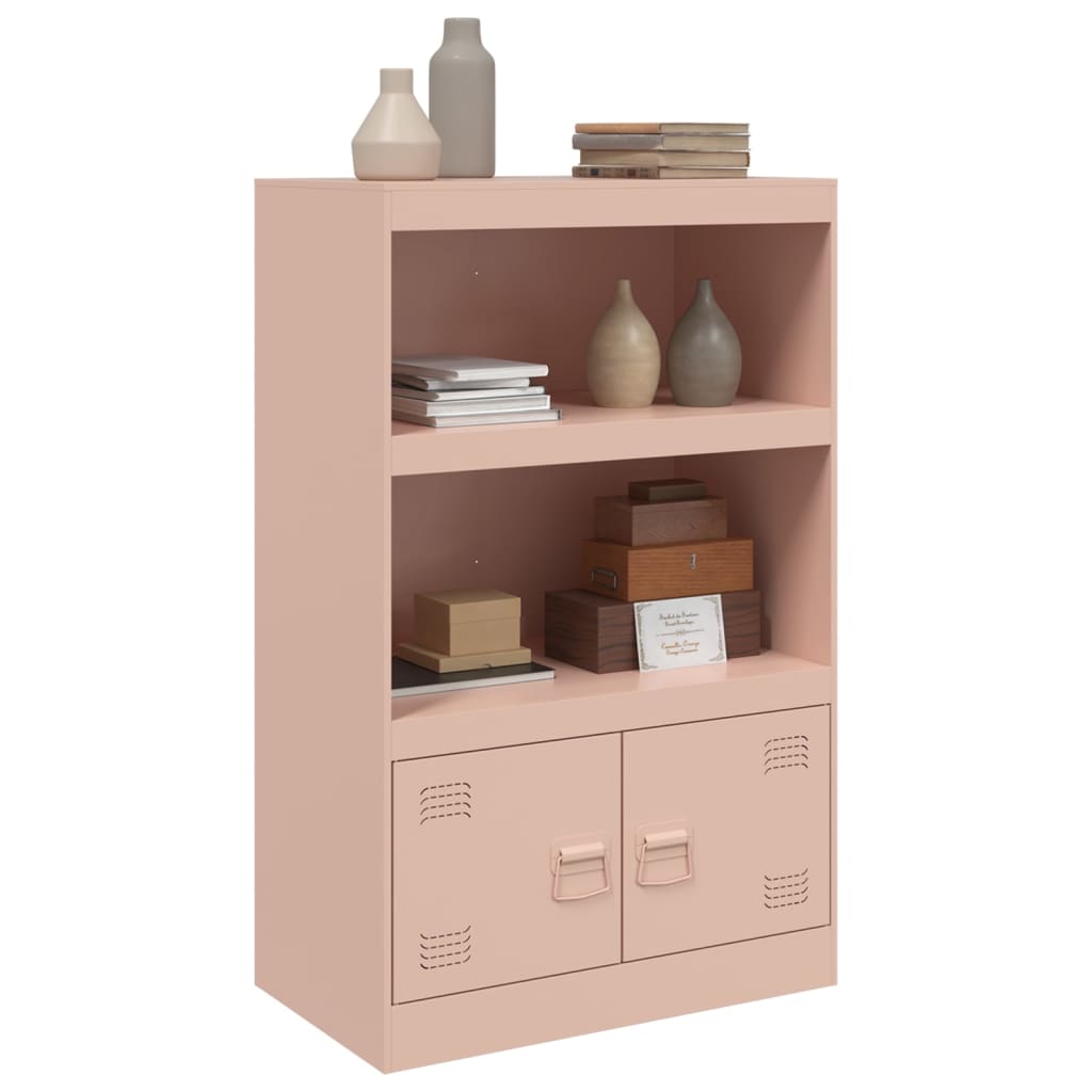 Comoda Roz 67x39x107 cm otel — imaginea 5