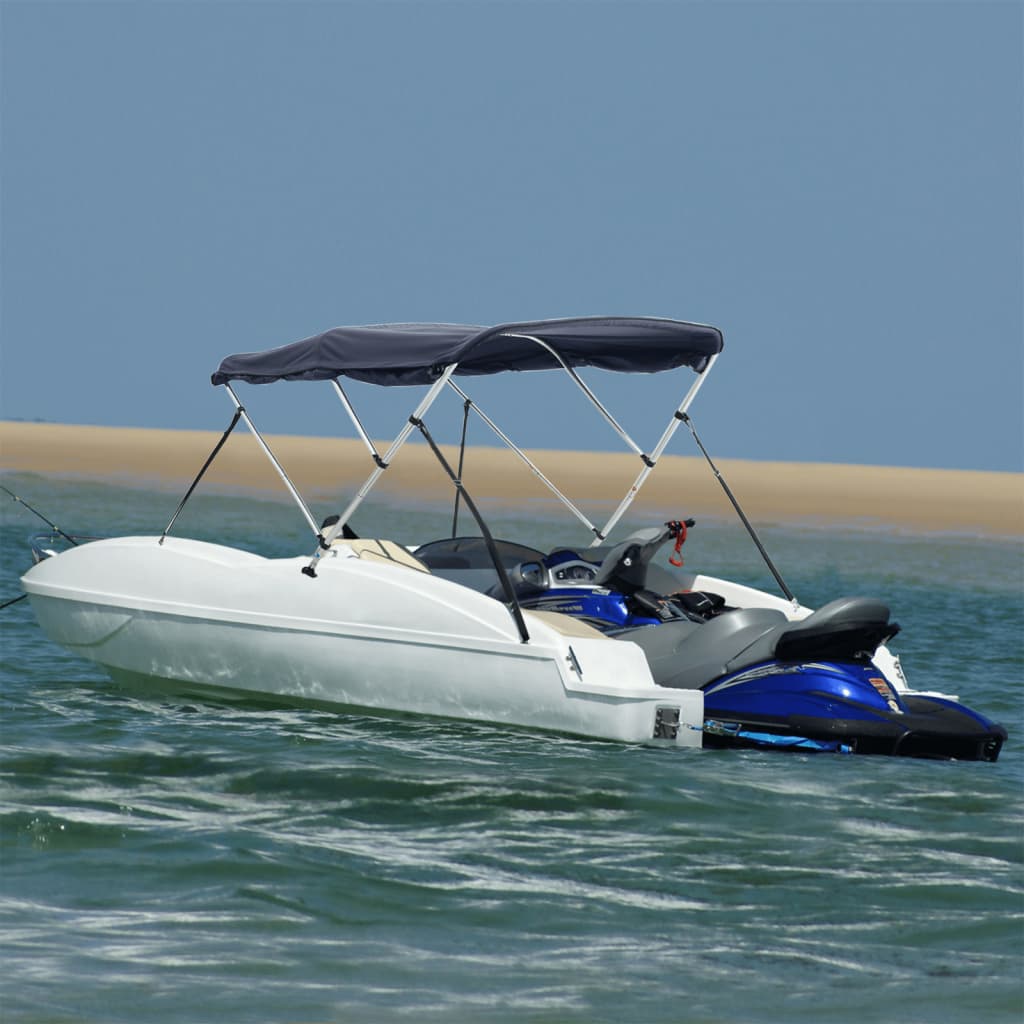Parasolar Bimini 4 arcuri pereti laterali, 243x(200-213)x137 cm - 1 | YEO