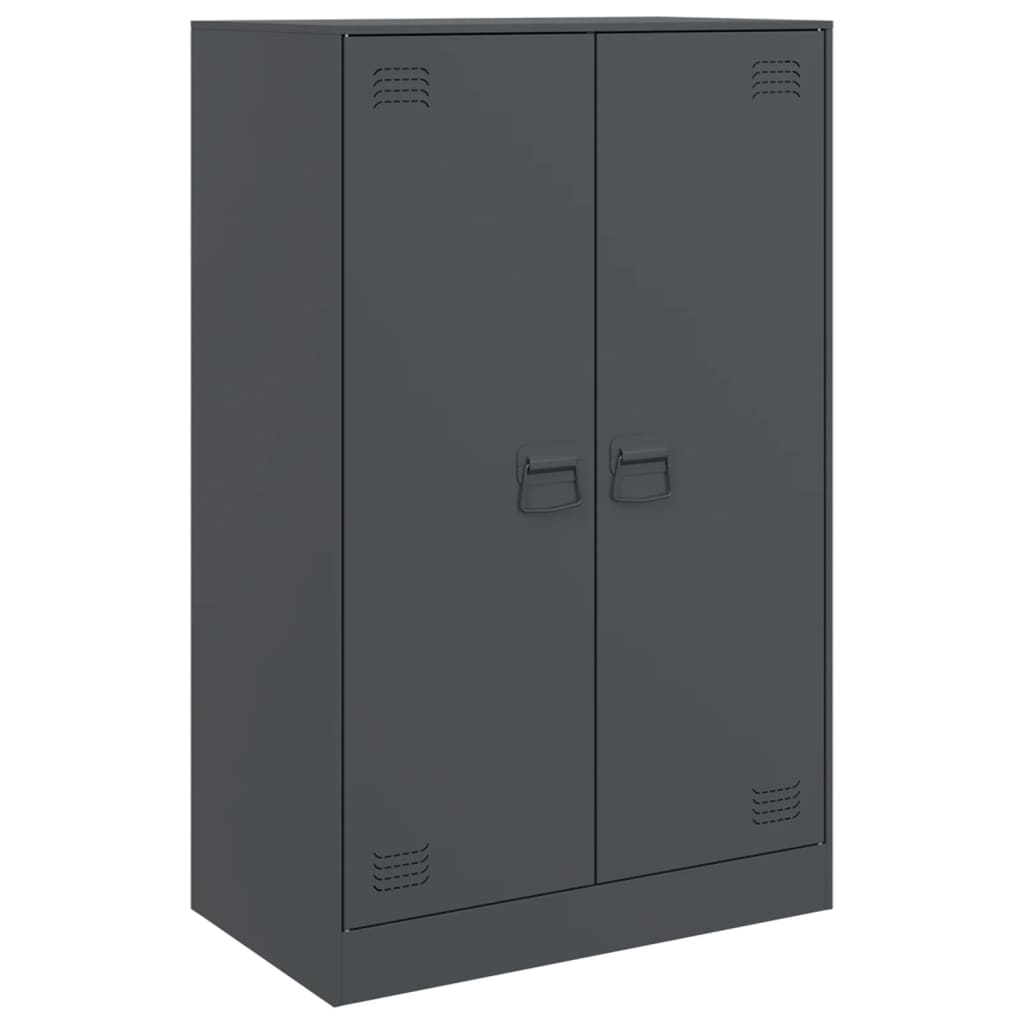 Servanta, antracit, 67x39x107 cm, otel