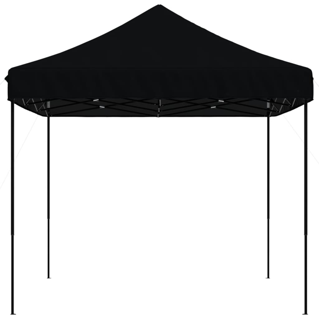 Cort de petrecere pliabil Pop-Up, 410x279x315 cm, negru — imaginea 4