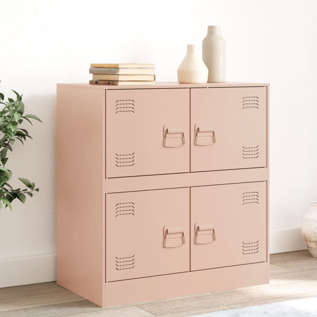 Bufeta Roz 67x39x73 cm otel — imaginea 2