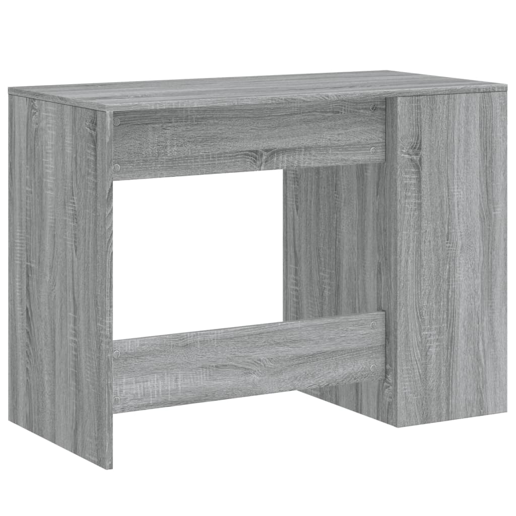 Birou, gri sonoma, 102x50x75 cm, lemn compozit — imaginea 6