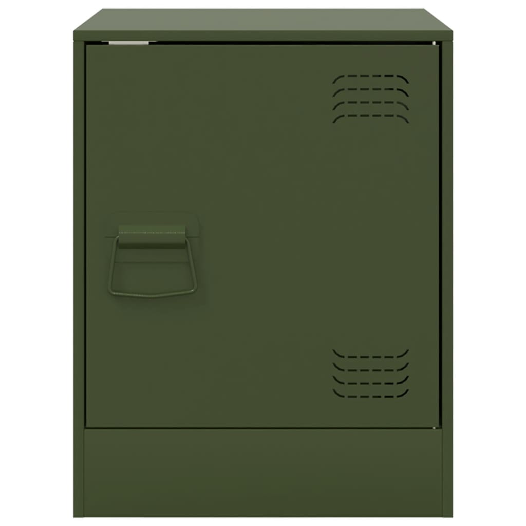 Noptiera, olivengr diametru nn olive, 34,5x39x44 cm, otel — imaginea 6