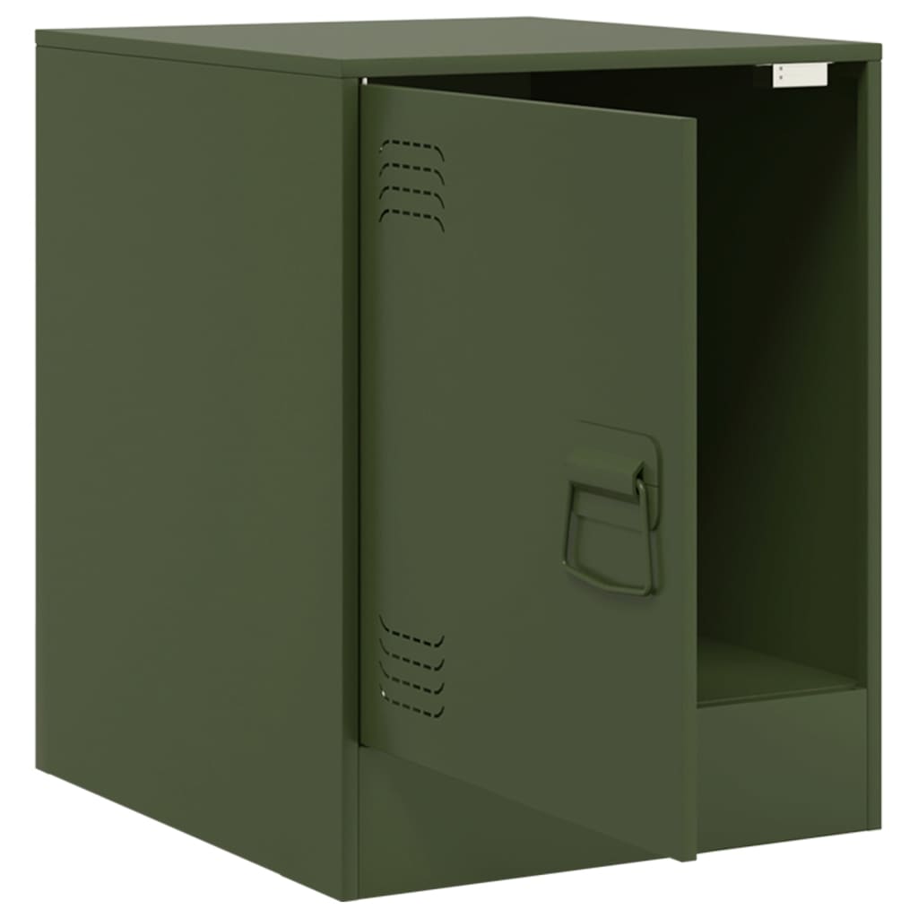 Noptiera, olivengr diametru nn olive, 34,5x39x44 cm, otel — imaginea 7