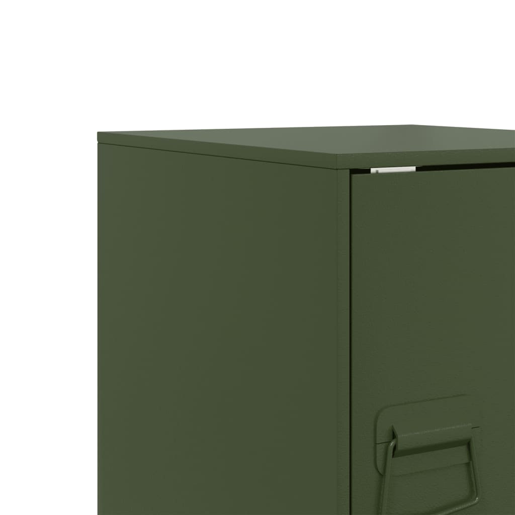 Noptiera, olivengr diametru nn olive, 34,5x39x44 cm, otel — imaginea 11