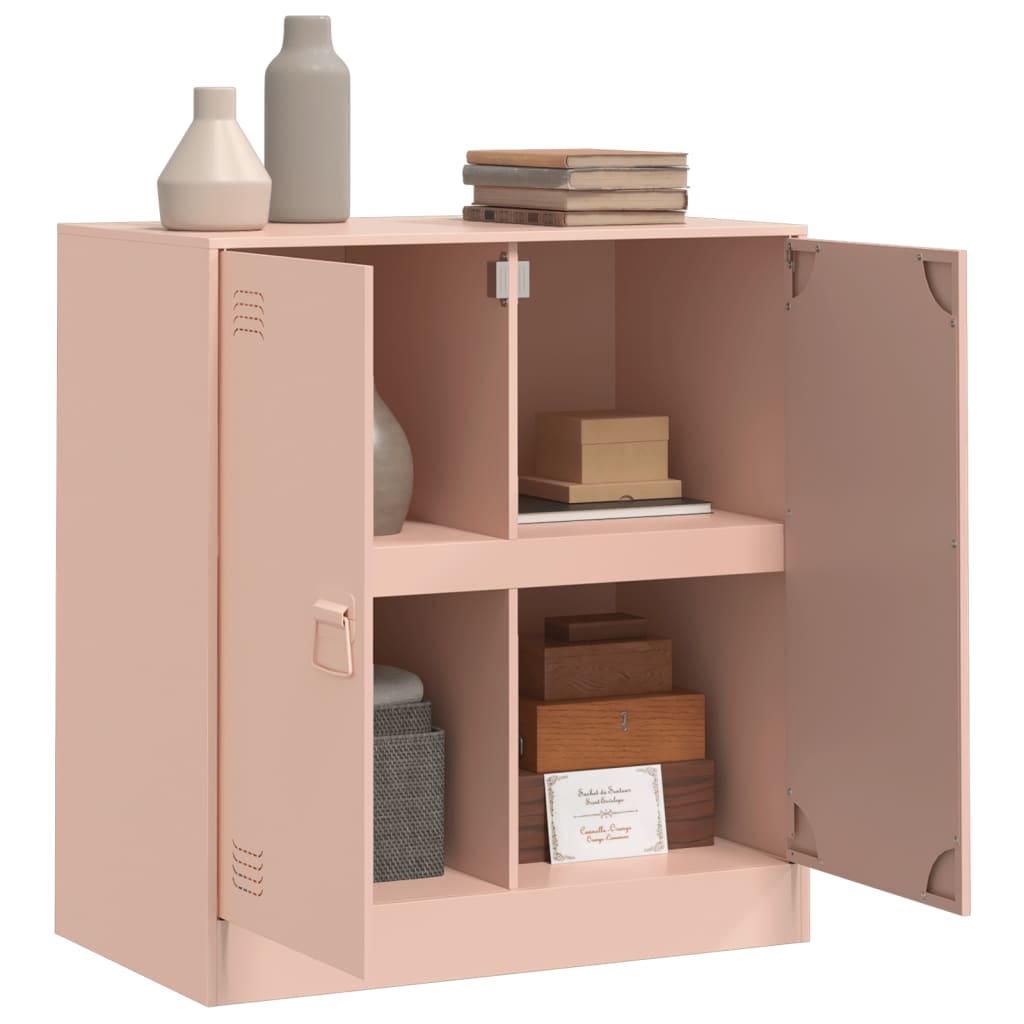 Comoda Roz 67x39x73 cm otel — imaginea 4