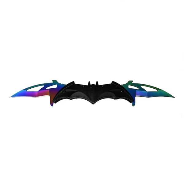 Briceag-cutit doua taisuri,IdeallStore®, Fade Batman Style, multicolor, 32 cm