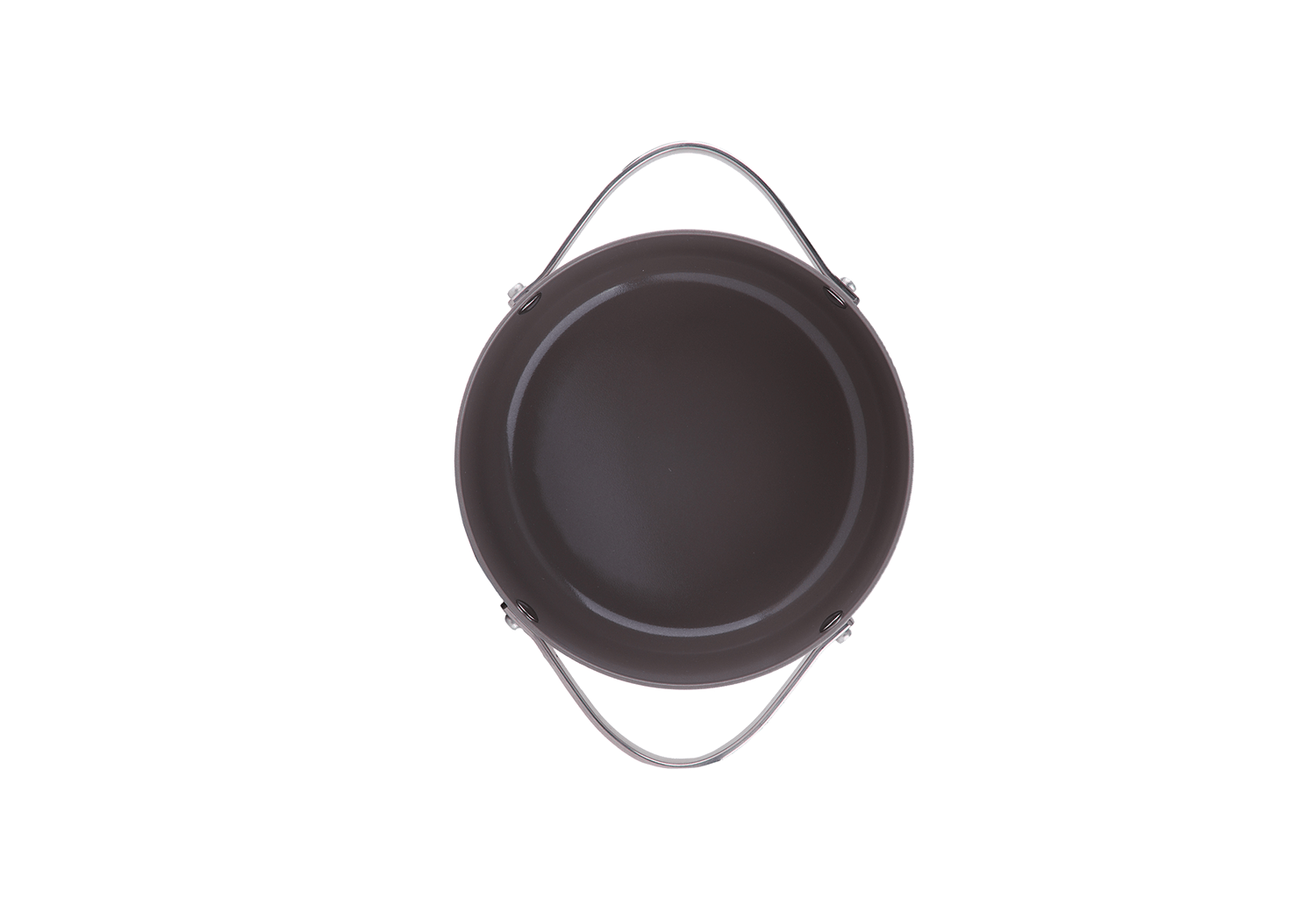 Oala Zilan ZLN0866 din 5 straturi de material, 20 cm diametru, otel inoxidabil, manere nituite — imaginea 2