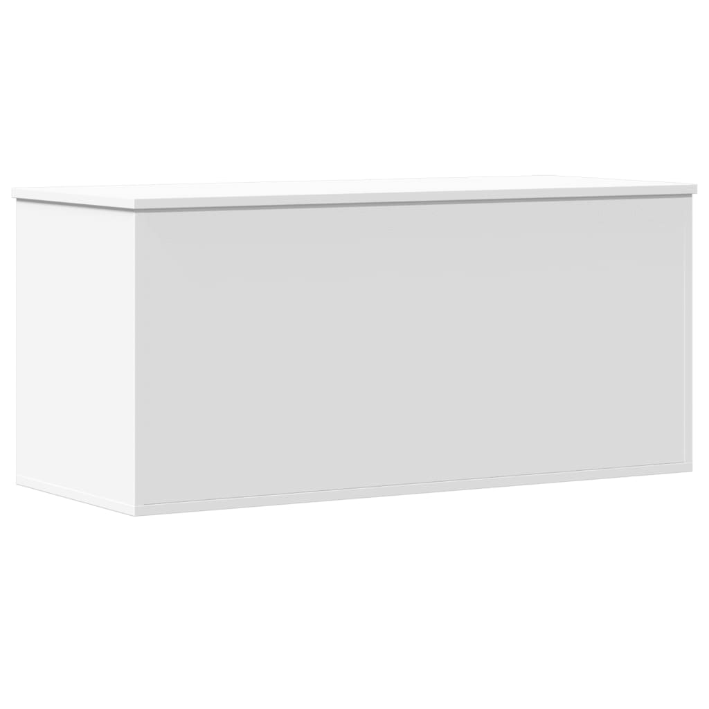 Cutie de depozitare, alb, 100x42x46 cm, lemn prelucrat