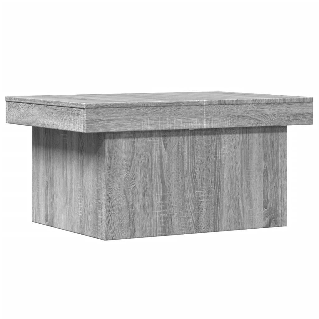 Masuta de cafea, gri sonoma, 100x55x40 cm, lemn prelucrat