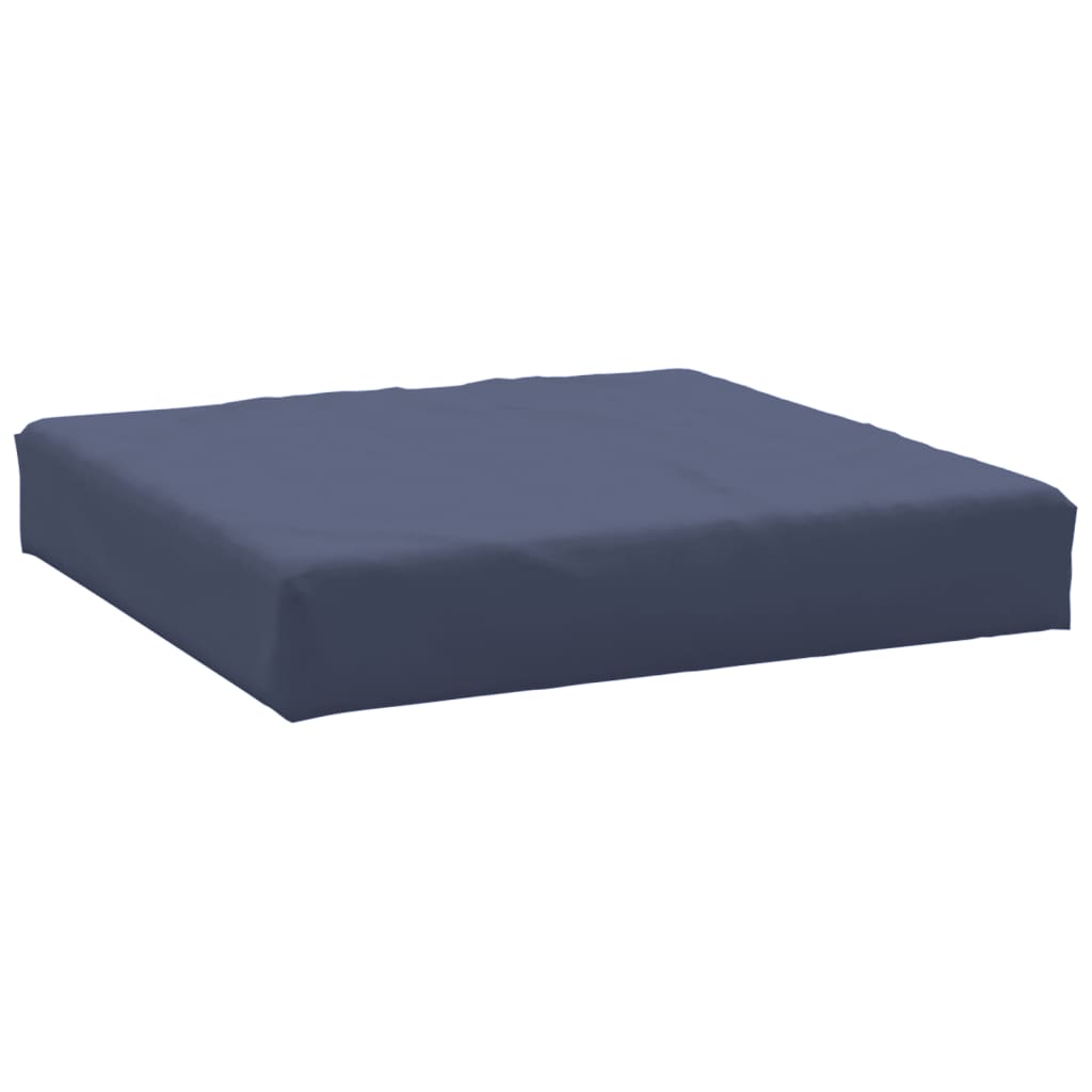 Perna de paleti, bleumarin, 60x60x10 cm, tesatura Oxford
