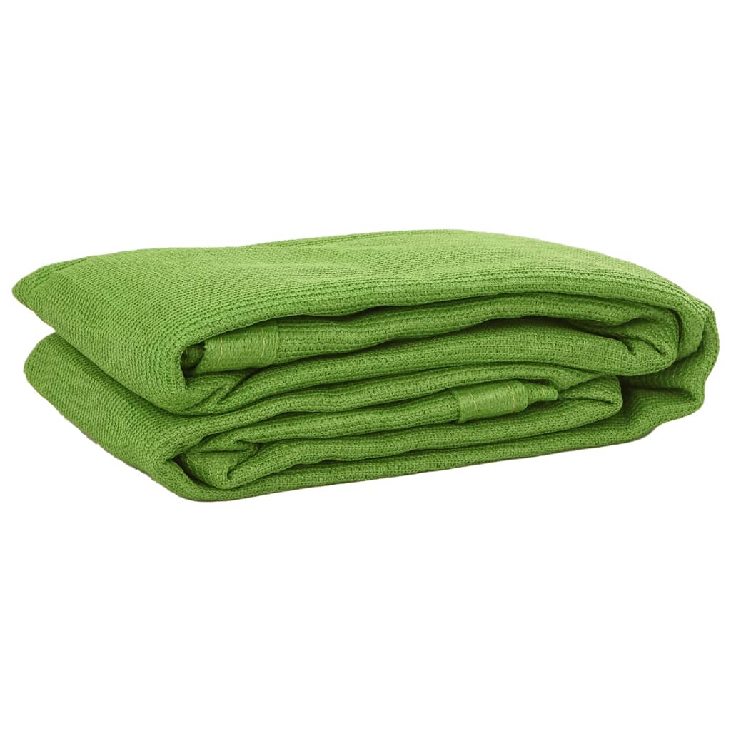 Covor pentru cort, verde deschis, 250x250 cm, HDPE