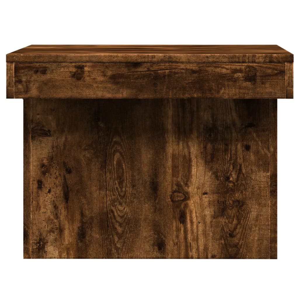 Masuta de cafea, stejar fumuriu, 100x55x40 cm, lemn prelucrat — imaginea 6