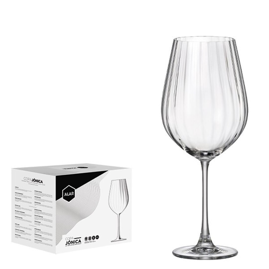 Set 6 pahare vin 850ml, ALAR Jonica