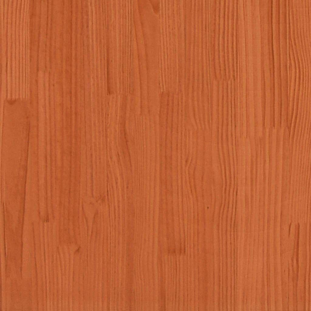 Jardiniera gradina, maro ceruit, 100x100x26,5cm, lemn masiv pin — imaginea 9