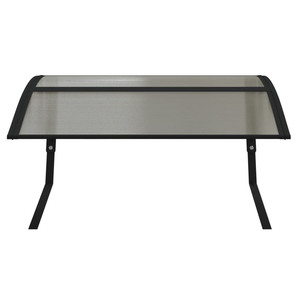 Garaj pentru masina de tuns iarba, negru, 80x101x46 cm - 3 | YEO