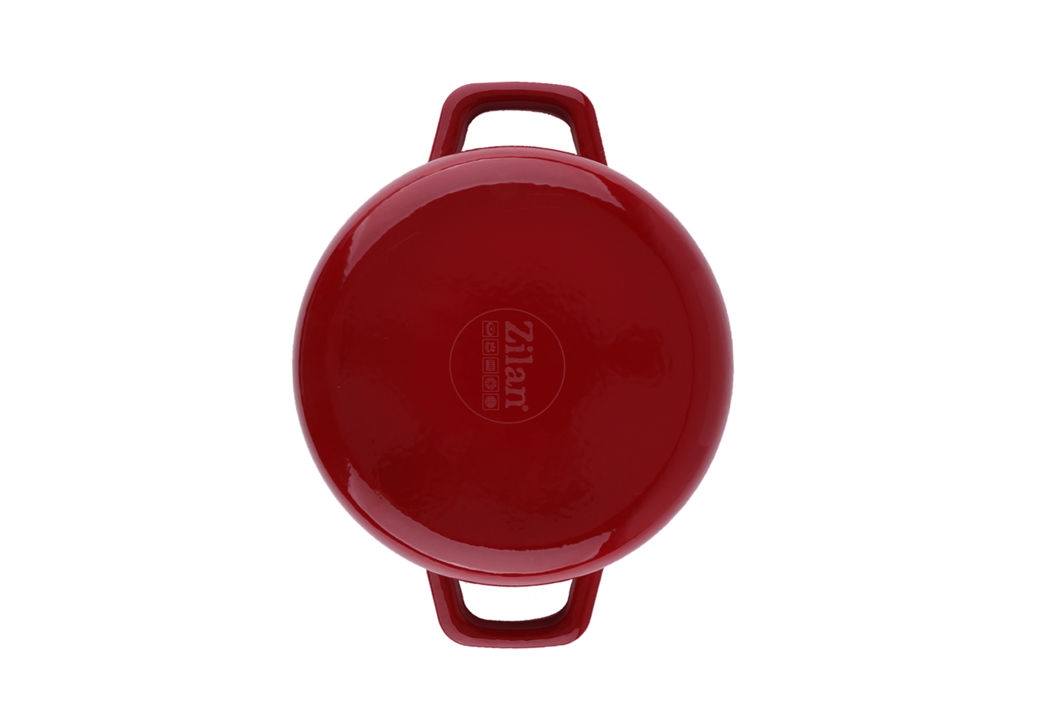 Oala Zilan ZLN0941, fier turnat sub presiune puternica, 2.6L, Diametru 22 cm, Compatibila cuptor, masina de spalat vase — imaginea 4
