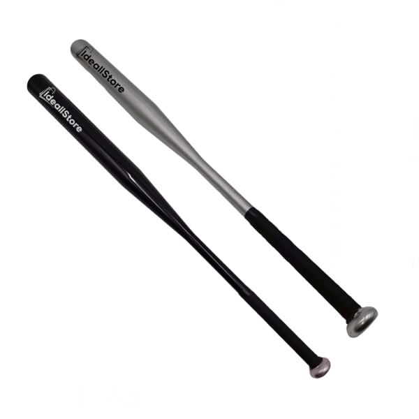 Set doua bate de baseball IdeallStore®, aluminiu, 80 cm, argintiu