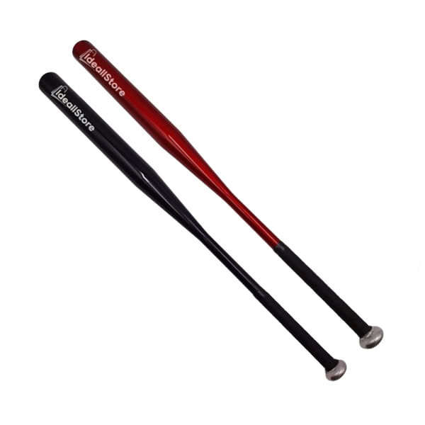 Set doua bate de baseball IdeallStore®, Black Red, aluminiu, 80 cm, rosu