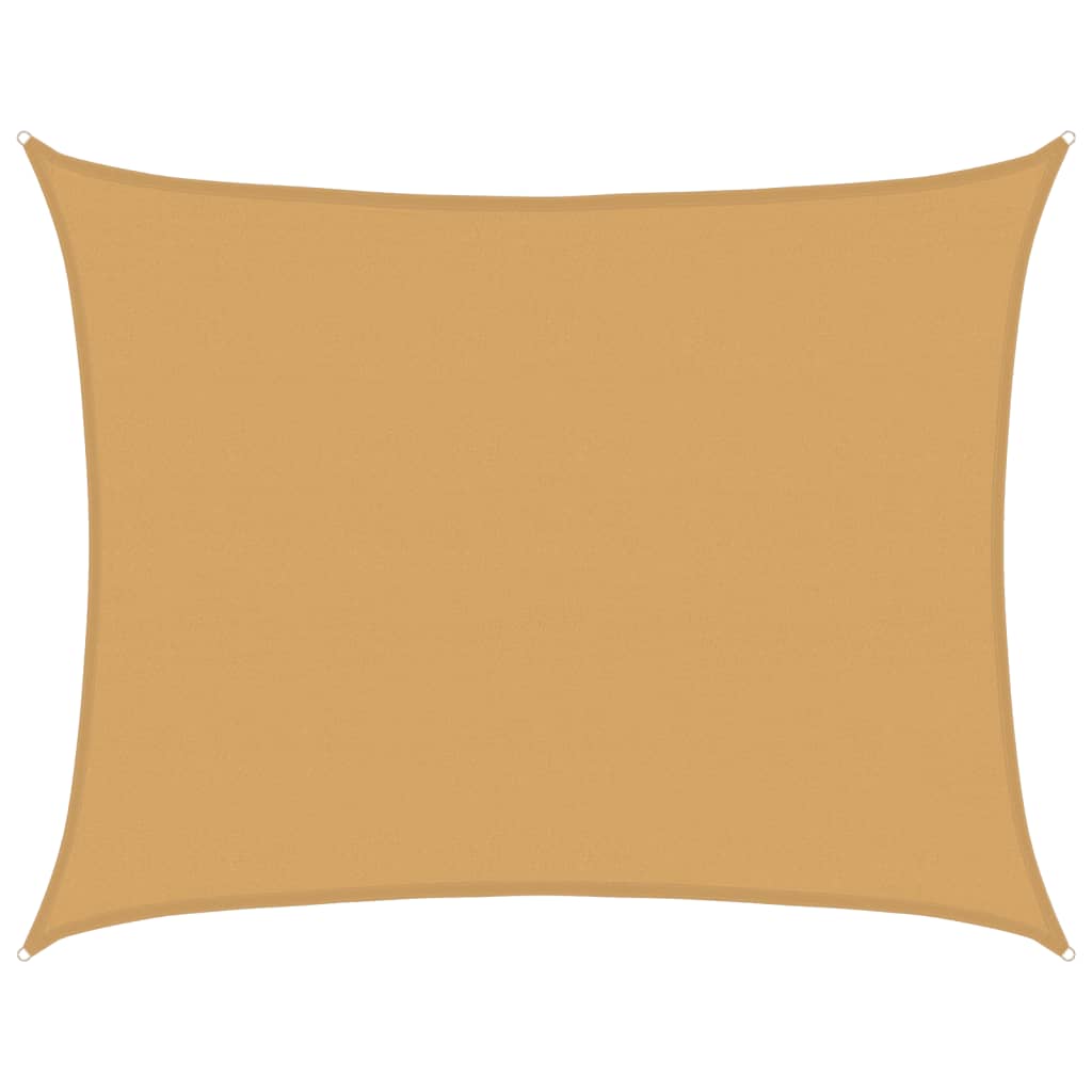 Panza parasolar, nisipiu dreptunghiular 6x7 m HDPE 160 g/m²