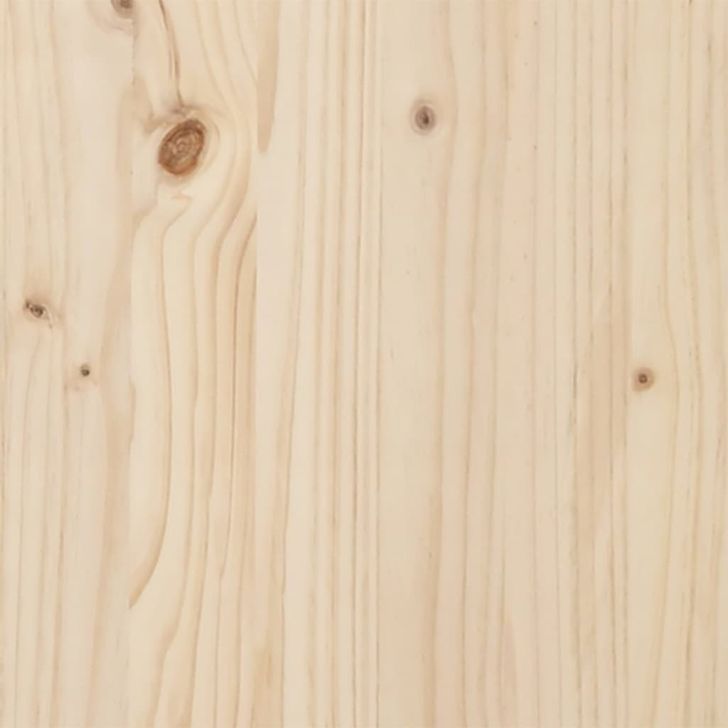 Masa bucatarie, cadru O, 160x80x75,5 cm lemn masiv pin si fonta — imaginea 9