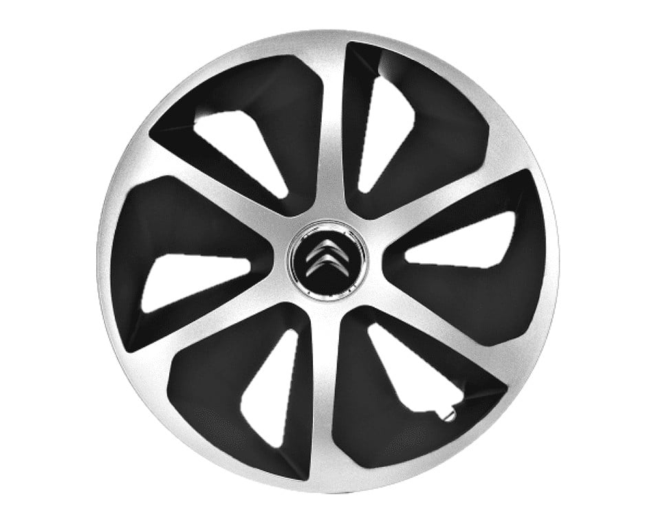 Set 4 capace roti pentru Citroen, model Roco Mix, R17