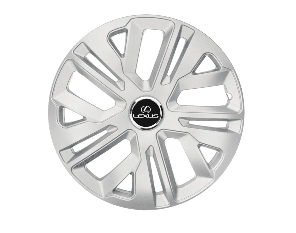 Set 4 capace roti Lexus, model Raven gri, R15
