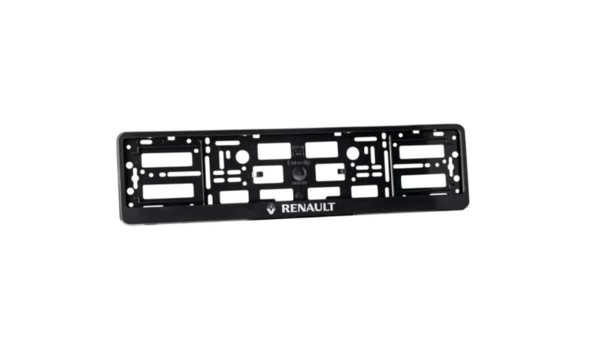 Set 2 suporturi numar inmatriculare personalizat Creative Rey® -Renault