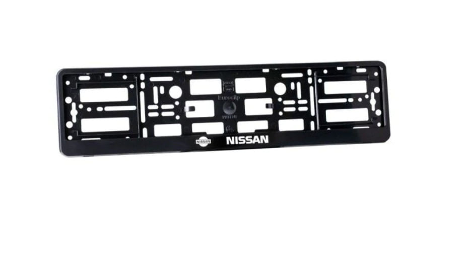 Set 2 suporturi numar inmatriculare personalizat Creative Rey® - Nissan