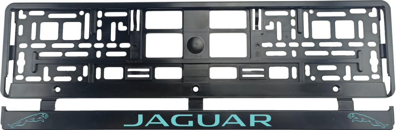 Set 2 bucati, suport numar inmatriculare Jaguar I