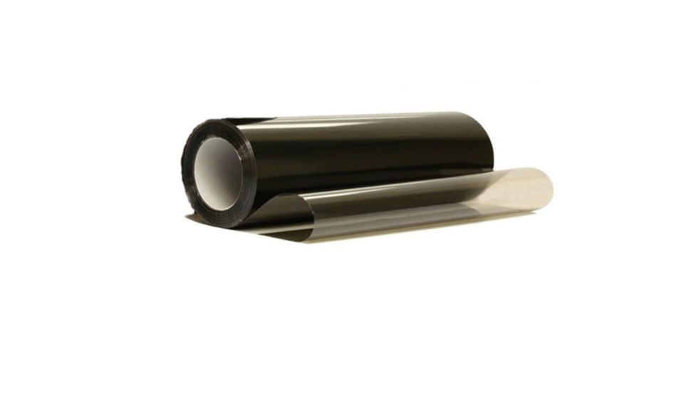 Folie neagra protectie pentru faruri / stopuri 30 cm x 100 cm