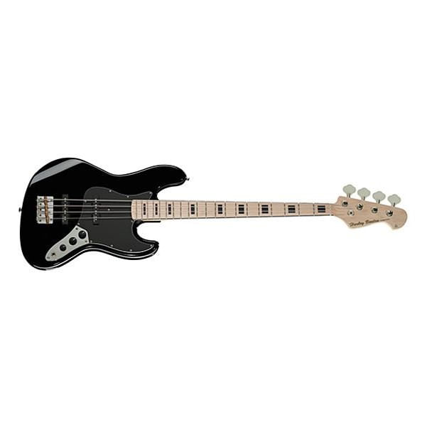 Chitara Bas Harley Benton JB 75MN Black Vintage Series