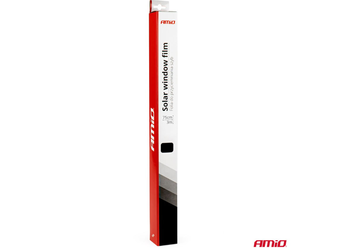 Folie de nuantare a geamurilor Ultra Dark Black 0,75x3m 1%