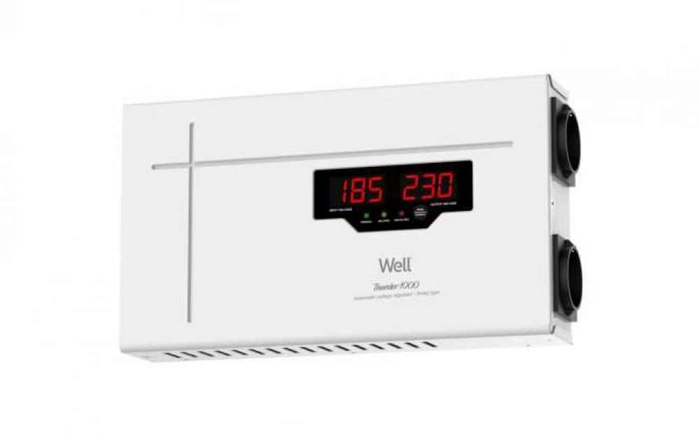 Stabilizator automat de tensiune cu releu 1000VA AVR-REL-THUNDER1000-WL