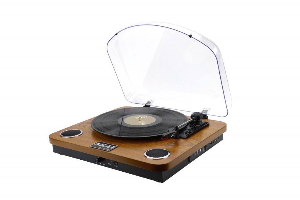 AKAI ATT-11BT N, Pick-up Recording cu bluetooth, USB, SD